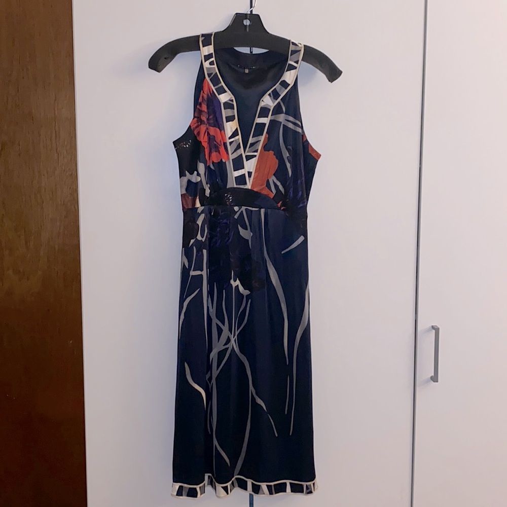 Elie Tahari Floral Print Dress